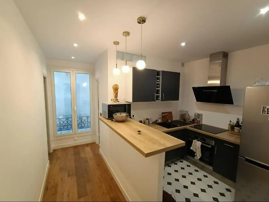 Brand New Flat - Really Calm In Central Париж Апартаменты